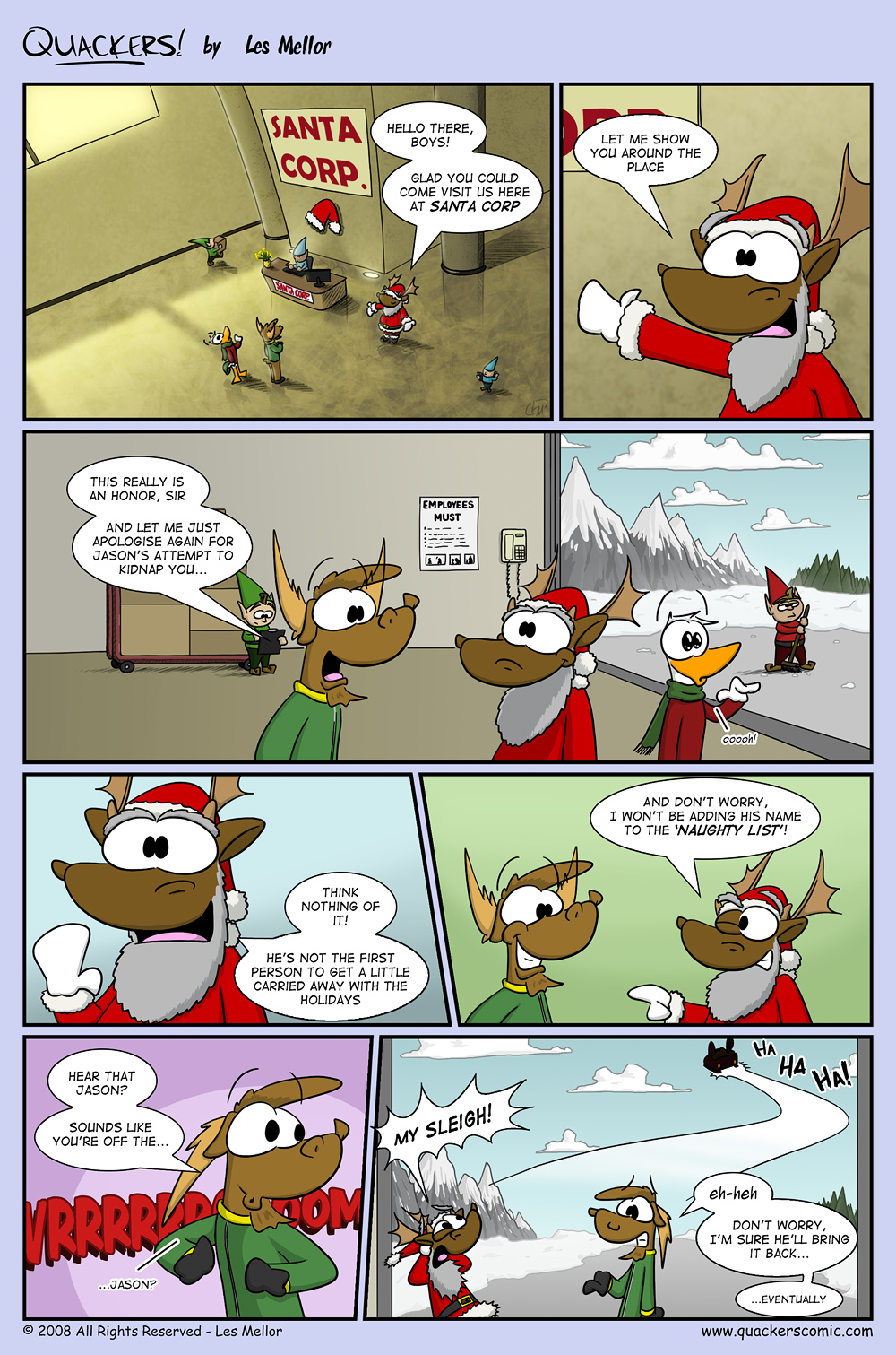 Christmas Quackers - Part Five